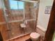 Bathroom with shower stall and tiled floors at 10185 Horizon Dr, Spring Hill, FL 34608