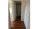 Clean bathroom with shower/tub combo and linen closet at 108 Lakeside Dr, Oldsmar, FL 34677