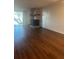 Living room with fireplace and access to balcony at 108 Lakeside Dr, Oldsmar, FL 34677