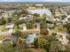Aerial view showing home's lot size and location at 13721 Mill Pl, Odessa, FL 33556