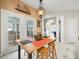 Bright kitchen with island and breakfast nook at 13721 Mill Pl, Odessa, FL 33556