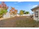 Backyard with shed and patio area at 4372 Odin St, Spring Hill, FL 34608