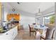 Kitchen with ample counter space and a view of the backyard at 4372 Odin St, Spring Hill, FL 34608