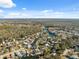 Aerial view of houses near the waterfront at 5287 Tuna Ln, Weeki Wachee, FL 34607