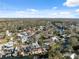 Aerial view of waterfront homes and canals at 5287 Tuna Ln, Weeki Wachee, FL 34607