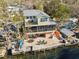 Waterfront home with patio and dock at 5287 Tuna Ln, Weeki Wachee, FL 34607