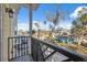 Balcony offering scenic views of the neighborhood at 5287 Tuna Ln, Weeki Wachee, FL 34607