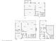 Three-story floor plan showcasing spacious rooms and an elevator at 5287 Tuna Ln, Weeki Wachee, FL 34607
