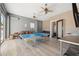 Game room featuring a ping pong table and comfortable seating at 5287 Tuna Ln, Weeki Wachee, FL 34607