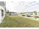 Large backyard with canal view at 5925 Seaside Dr, New Port Richey, FL 34652