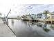 Waterfront property with private dock and serene canal views at 5925 Seaside Dr, New Port Richey, FL 34652