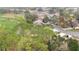 Aerial view of a neighborhood with a golf course at 7267 Prince George Ct, Spring Hill, FL 34606