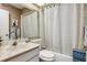 Clean bathroom with a tub shower combination and vanity at 8210 Sulky Ct # 5, Port Richey, FL 34668