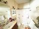 Bathroom with shower/tub and vanity at 8524 Corinthian Way, New Port Richey, FL 34654