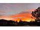 Spectacular sunset view behind the house and property at 10030 Orchard Way, Spring Hill, FL 34608