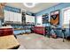 Well-organized workshop featuring various tools and storage at 10030 Orchard Way, Spring Hill, FL 34608