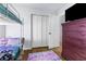 Bedroom with bunk bed, dresser, and closet at 10147 Spring Hill Dr, Spring Hill, FL 34608