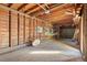 Large garage with high ceilings and plenty of storage space at 106 Banana St, Tarpon Springs, FL 34689