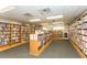 Well-equipped community library with ample bookshelves and comfortable seating at 11612 Foxworth Ln, New Port Richey, FL 34654