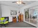 Florida room featuring sliding glass doors, carpeted floor and lots of light at 11731 Linden Dr, Spring Hill, FL 34608
