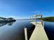 Private dock offering serene waterfront views at 1624 Sea Breeze Dr, Tarpon Springs, FL 34689