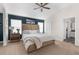 Main bedroom with ensuite bathroom access at 3633 Morgans Bluff Ct, Land O Lakes, FL 34639