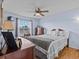 Bedroom with double bed and dresser at 4225 Carlos Ct, Hernando Beach, FL 34607