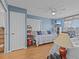 Bedroom with daybed, built-in shelving and plenty of natural light at 4225 Carlos Ct, Hernando Beach, FL 34607