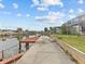 Private dock with steps leading to the canal at 4225 Carlos Ct, Hernando Beach, FL 34607
