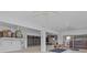 Large garage with plenty of space and storage at 4225 Carlos Ct, Hernando Beach, FL 34607