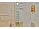 Spacious closet with built-in shelving at 4710 Parkdale Ln, New Port Richey, FL 34655