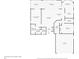 One-story house featuring primary bedroom, living room, kitchen, and garage at 4710 Parkdale Ln, New Port Richey, FL 34655