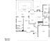 One-story house floor plan with pool and screened patio at 5371 Joyner Ave, Spring Hill, FL 34608