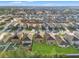 Aerial view of a large suburban neighborhood with various houses at 578 Argyll Dr, Spring Hill, FL 34609