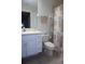 Clean bathroom with toilet and vanity at 6801 Dali Ave # G104, Land O Lakes, FL 34637