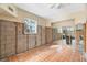 This bedroom is gutted and ready for new construction at 7304 Sheepshead Dr, Hudson, FL 34667