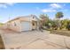 Single-car garage and driveway at 7304 Sheepshead Dr, Hudson, FL 34667