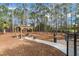 Relaxing dog park with shaded seating at 7384 Prince George Ct, Spring Hill, FL 34606