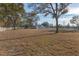 Serene backyard showcasing a barn and home at 9331 Elida Rd, Spring Hill, FL 34608