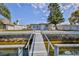 The property includes a private dock and canal access, ideal for waterfront living at 13531 Allyn Dr, Hudson, FL 34667
