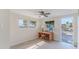 Bright office space with a desk and a view of the water at 13531 Allyn Dr, Hudson, FL 34667