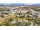 Wide aerial view of the property, showcasing its proximity to nearby amenities and roadways at 14034 Water Tower Dr, Hudson, FL 34667