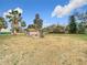 Backyard with tool shed at 14034 Water Tower Dr, Hudson, FL 34667
