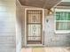 Close-up of front door and address at 14034 Water Tower Dr, Hudson, FL 34667