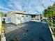 Backyard with large patio area and shed at 1415 Weyford Ln, Holiday, FL 34691