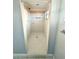 Clean and updated shower with tile surround at 1415 Weyford Ln, Holiday, FL 34691