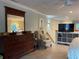 Main bedroom with dresser and sitting chair at 1761 Cupecoy Cir # N-1, Lutz, FL 33558