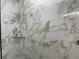 Clean shower with marble tile and glass enclosure at 1761 Cupecoy Cir # N-1, Lutz, FL 33558