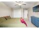 Spacious bedroom with a king-size bed and large closet at 194 Argyll Dr, Spring Hill, FL 34609