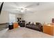 Versatile bonus room furnished as a home office and sitting area at 194 Argyll Dr, Spring Hill, FL 34609